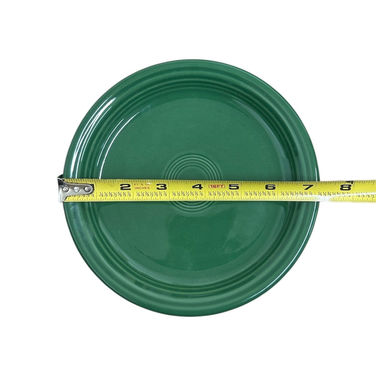 Fiesta - Jade Green Bistro Coupe Salad Plate Homer Laughlin Ceramic