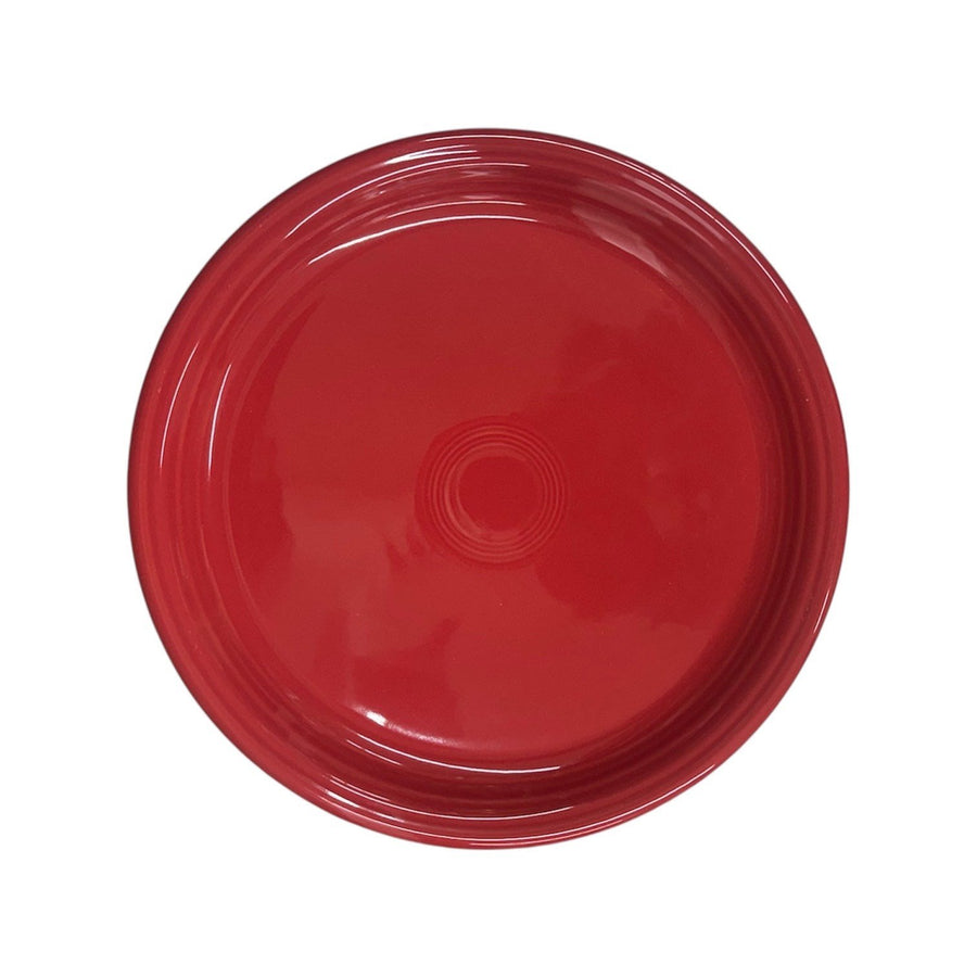 Fiesta - Scarlet Red Bistro Coupe Dinner Plate Homer Laughlin Ceramic