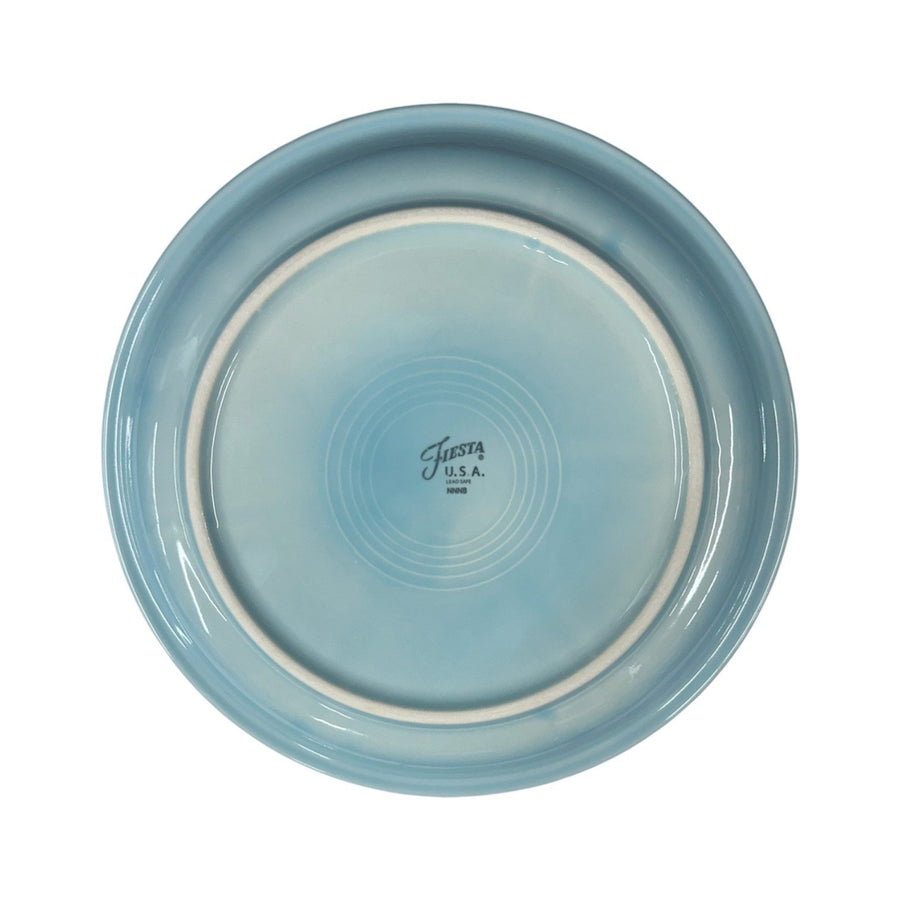 Fiesta - Sky Blue Bistro Coupe Dinner Plate Homer Laughlin Ceramic
