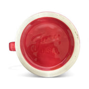 Fiesta - Scarlet Red Beer Stein Pint Mug Ceramic Homer Laughlin Drinkware