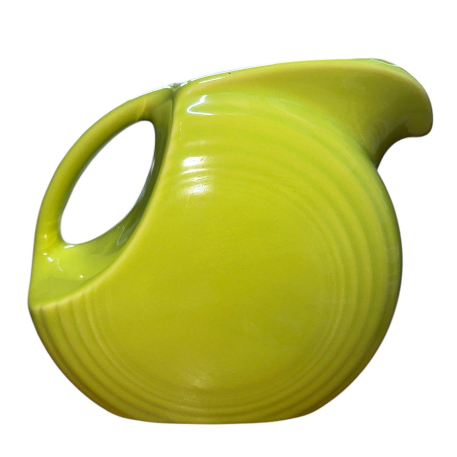 Fiesta - Lemongrass Large 67oz Disk Pitcher Homer Laughlin Ceramic