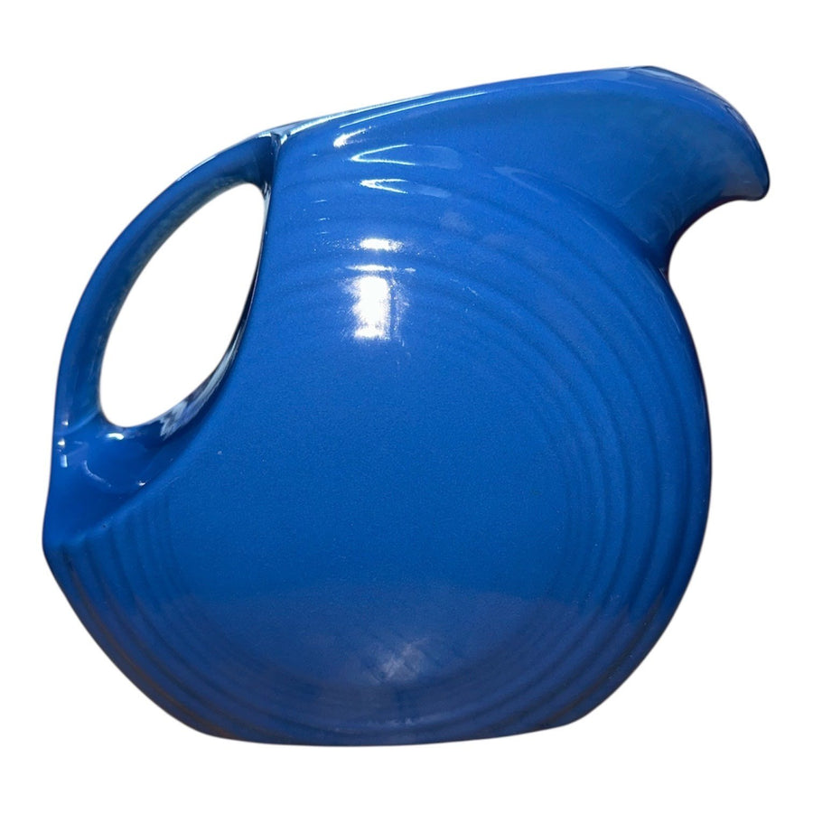 Fiesta - Lapis Blue Large 67oz Disk Pitcher Homer Laughlin Ceramics