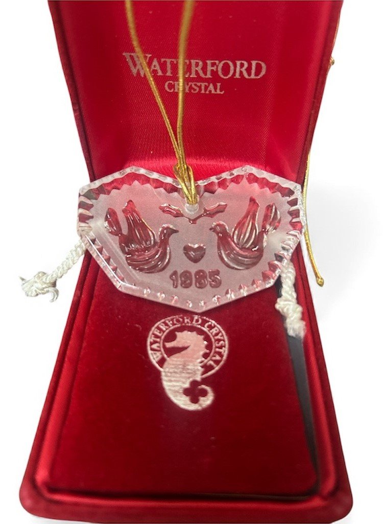 Waterford Crystal Eleven Days of Christmas Ornaments