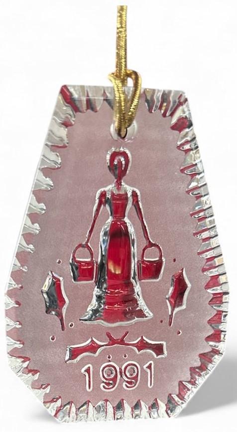 Waterford Crystal Eleven Days of Christmas Ornaments