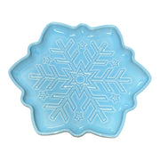 Fiesta - Sky Blue 9" Snowflake Shaped Plate by Homer Laughlin Ceramics
