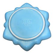 Fiesta - Sky Blue 9" Snowflake Shaped Plate by Homer Laughlin Ceramics