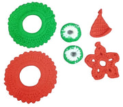 Christmas Handmade Crochet Random Lot Set Of 6 Festive Holiday Decorative