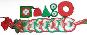 Christmas Handmade Crochet Random Lot Set Of 7 Festive Decorative Holidays