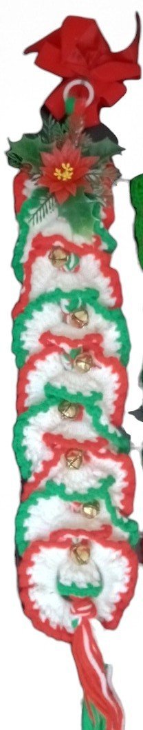 Christmas Handmade Crochet Random Lot Set Of 7 Festive Decorative Holidays