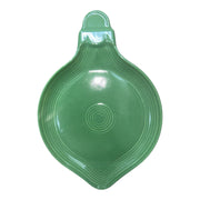 Fiesta - Jade Green Ornament Shaped Festive Plate Homer Laughlin Ceramics