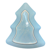 Fiesta - Sky Blue Tree Shaped Plate Homer Laughlin Ceramics