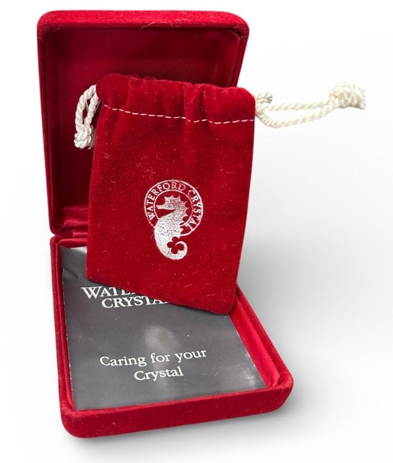 Waterford Caring For Your Crystal 1984 Christmas Ornament