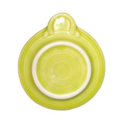 Fiesta - Lemongrass Green 75th Anniversary 3" Disk Ornament Homer Laughlin