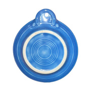 Fiesta - Lapis Blue Embossed Disk Pitcher 3" Ornament Homer Laughlin Ceramics