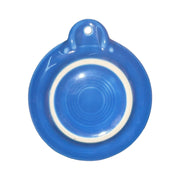 Fiesta - Lapis Blue Embossed Teapot 3" Ornament Homer Laughlin Ceramics