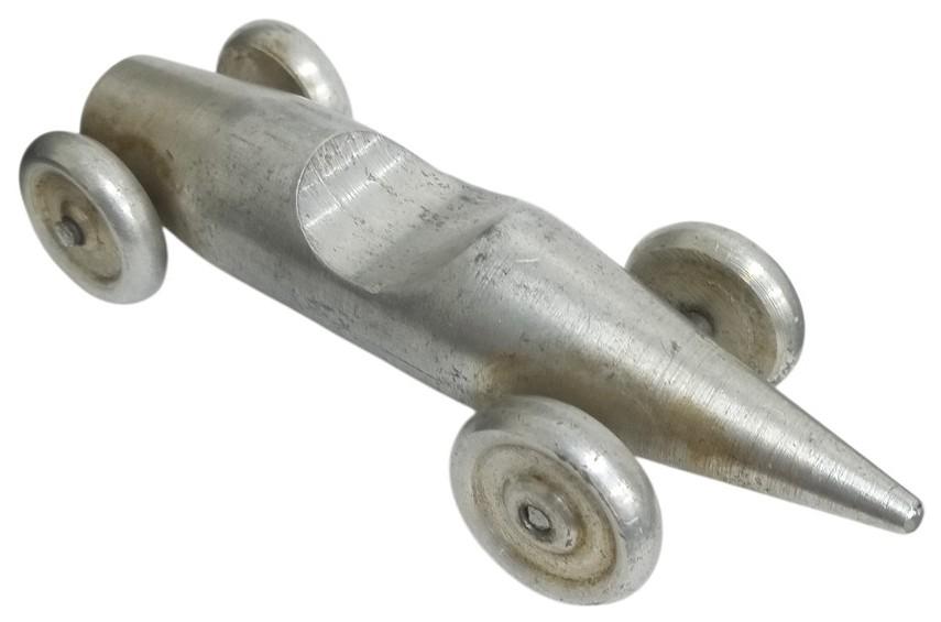 Indy Racecar Toy 3.5" Cast Aluminum Vintage Collectible Nostalgic 1960s