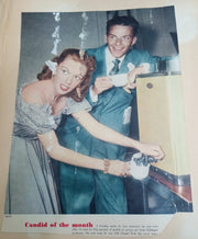 Scrapbook Golden Age Of Hollywood 1940s Antique Collectible Historical