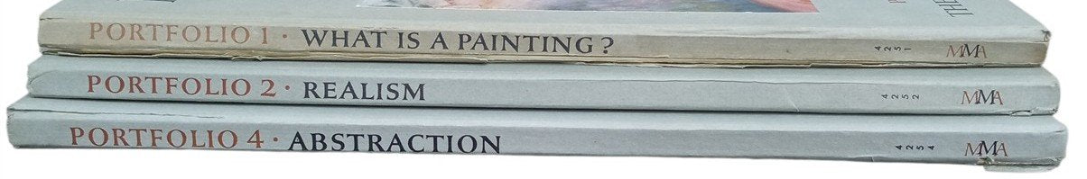 Books Metropolitan Seminars In Art Portfolios 1,2 & 4 Vintage Collectible 1950s