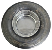 General Tire Ashtray 6" Rubber Tire With Glass Insert Retro Decorative Mancave