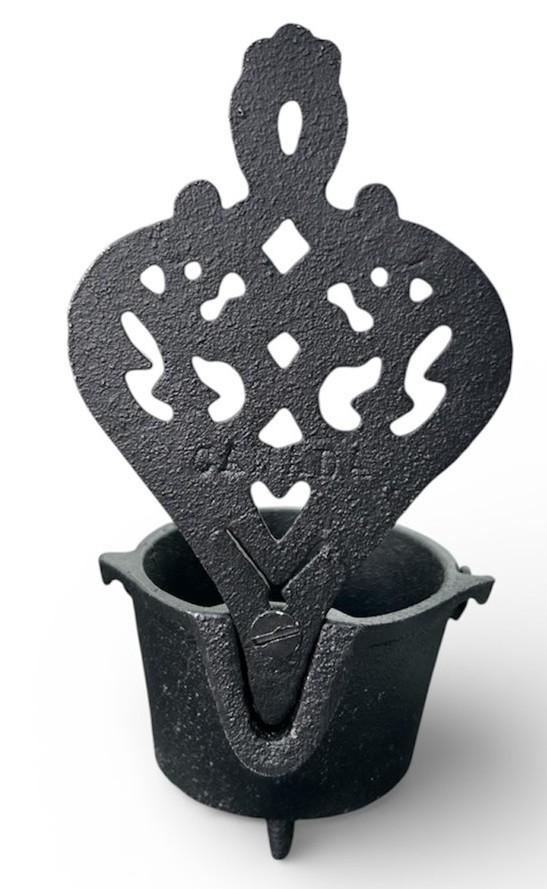 Cast Iron Canada Forge Bucket Wall Decor