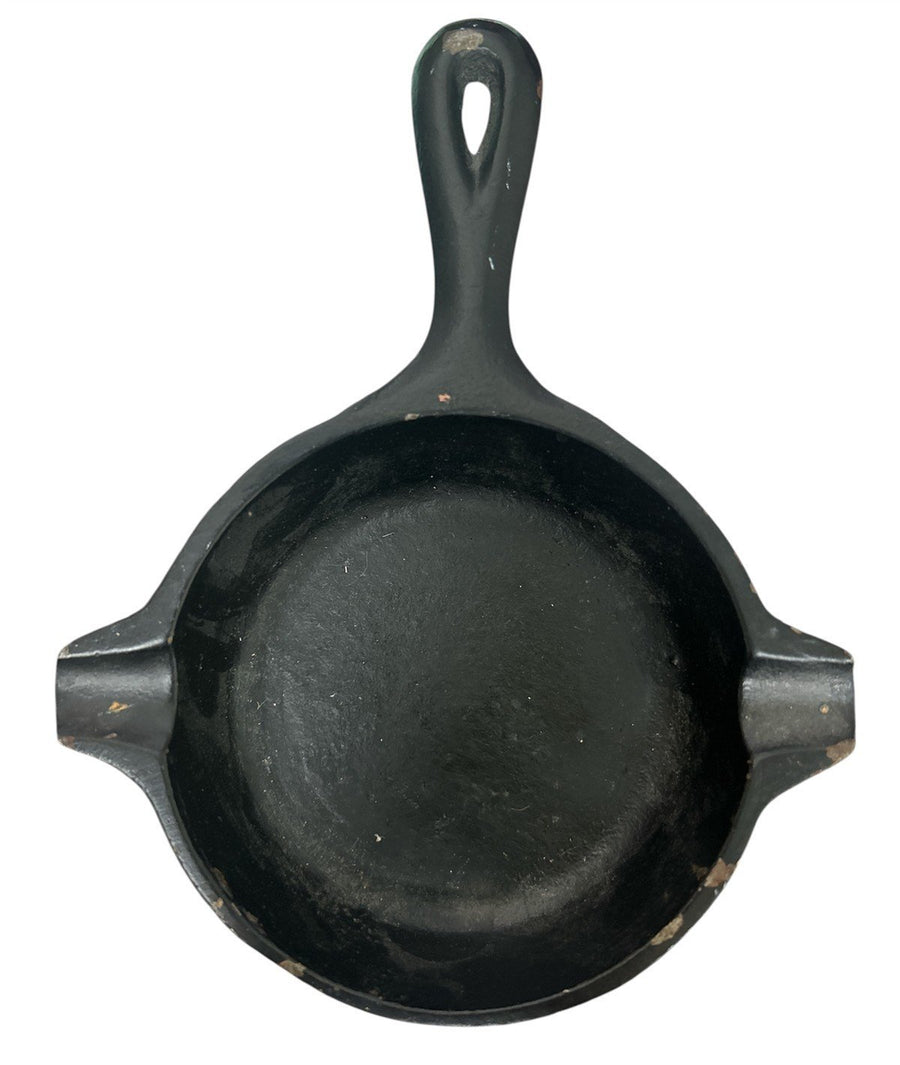 Cast Iron Vintage Cardinal and Regular Ashtray Skillets