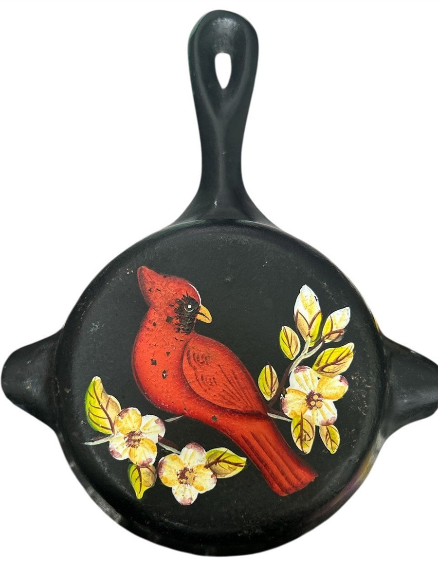 Cast Iron Vintage Cardinal and Regular Ashtray Skillets