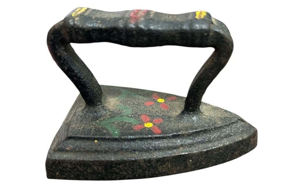 Cast Iron Medium and Small Sad Irons Paperweights