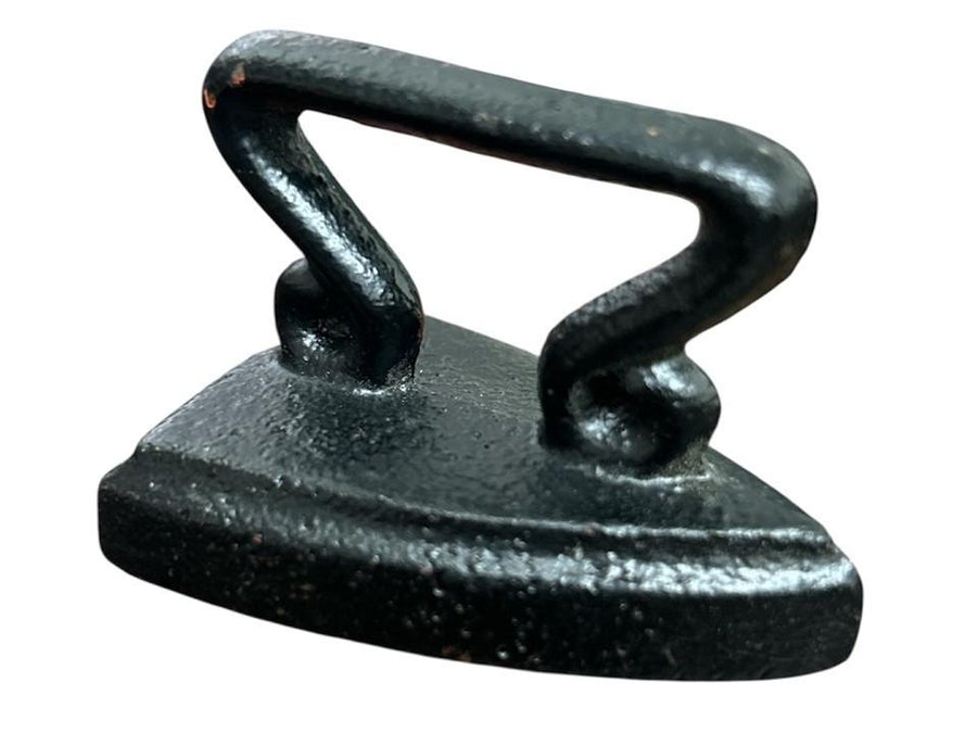 Cast Iron Medium and Small Sad Irons Paperweights