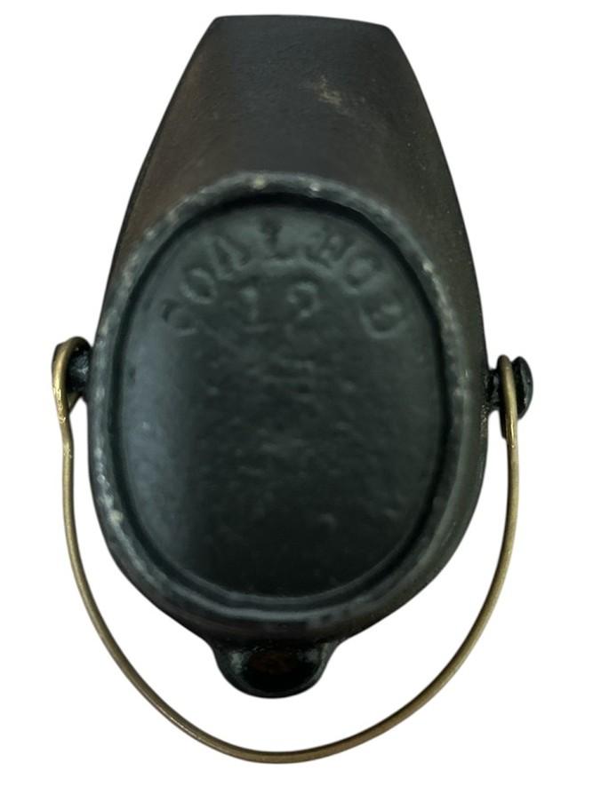 Cast Iron Lot of 4 Miniature Coal Sample Scuttle Buckets