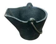 Cast Iron Lot of 4 Miniature Coal Sample Scuttle Buckets