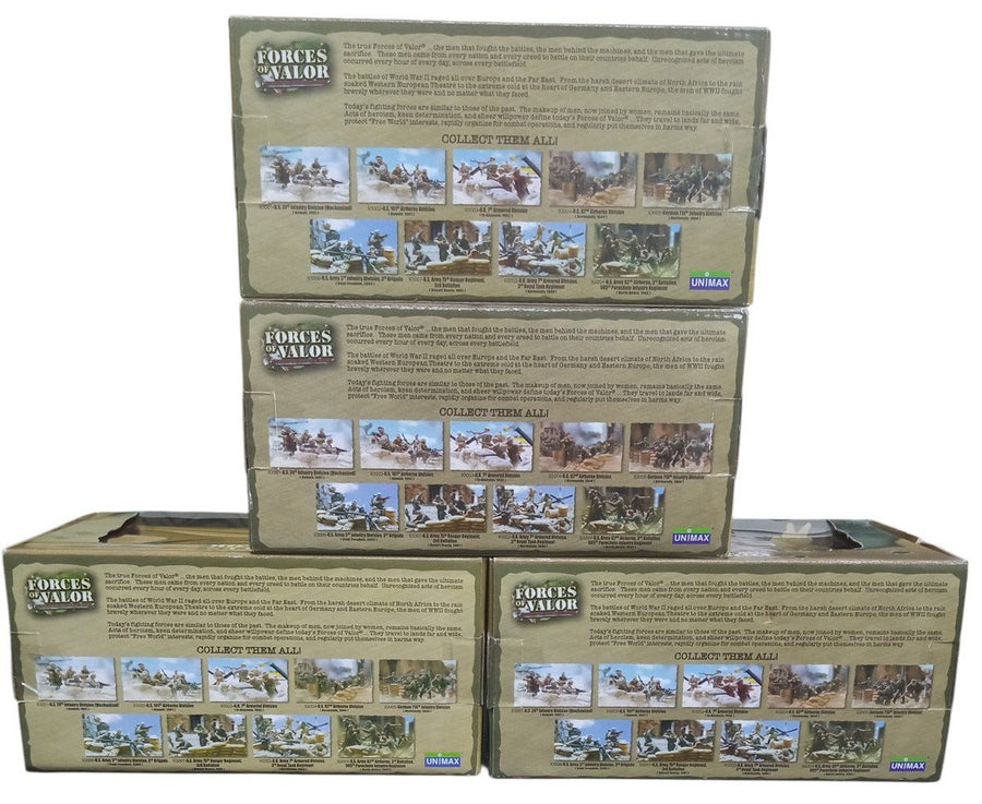 Forces Of Valor Toy Soldier Playsets Set Of 4 Retro Collectible Nostalgic