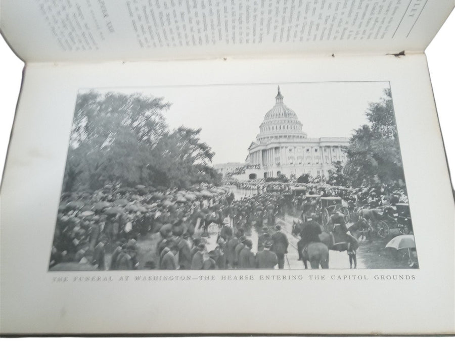 Book Life Of William McKinley Biography 1901 Antique Collectible Historical
