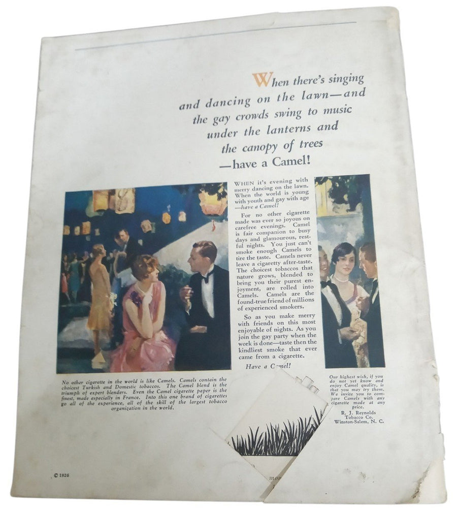 Yale Record Magazines 1926 Set Of 2 Antique Collectible Historical College Humor