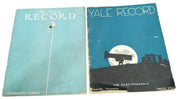 Yale Record Magazines 1926 Set Of 2 Antique Collectible Historical College Humor
