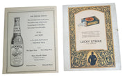 Yale Record Magazines 1926 Set Of 2 Antique Collectible Historical College Humor