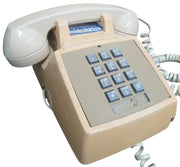 Western Electric Bell System Telephone Beige Retro Nostalgic Decorative Untested