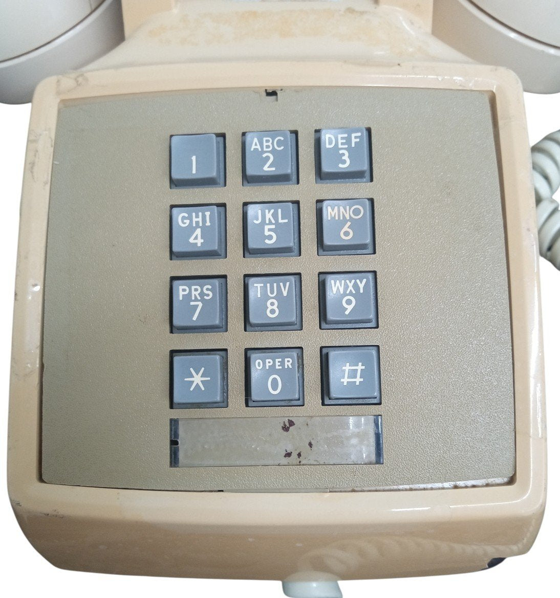 Western Electric Bell System Telephone Beige Retro Nostalgic Decorative Untested