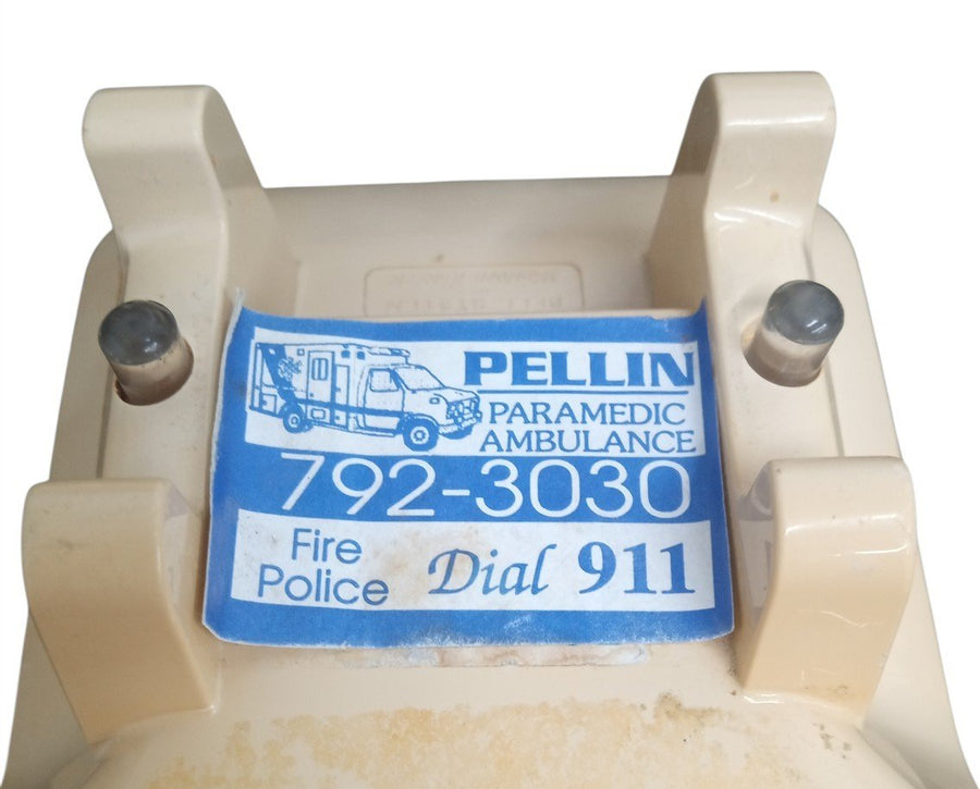 Western Electric Bell System Telephone Beige Retro Nostalgic Decorative Untested