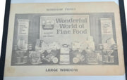 Isaly's Window Trims For Large Window 1960s Photo Framed 9"x11" Vintage