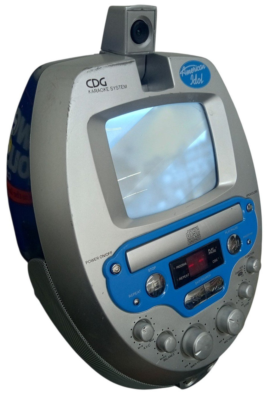 American Idol CDG Karaoke Machine/CD Player With Camera 2004 Y2K Nostalgia