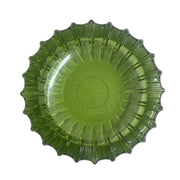 MCM Fostoria Emerald Green Round Vintage Ashtray