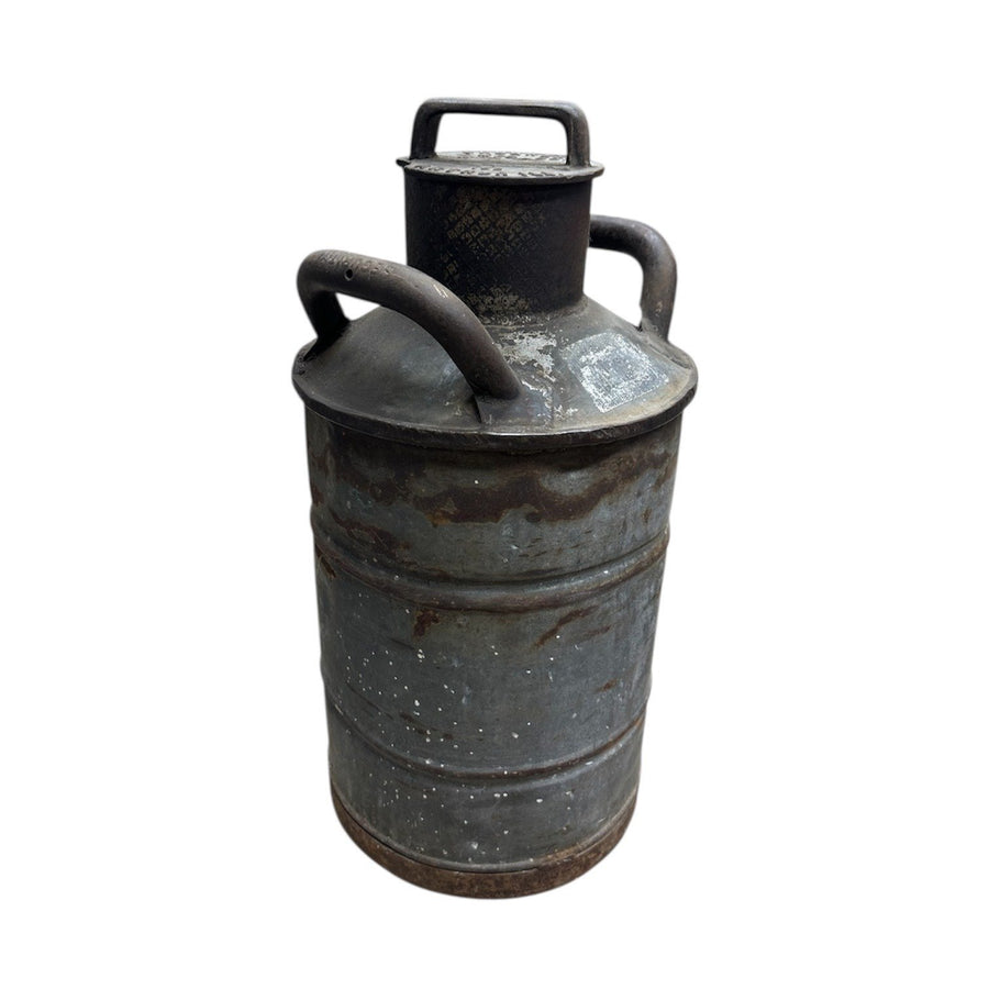 Progress Manufacturing Co. Station Gasoline Canister 102 Arthur Illinois EMPTY