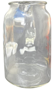 Glasco Vintage 1950s Potbelly 1QT Glass Pitcher