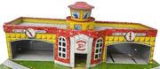 Superior T.Cohn Tin Airport Playset Vintage Missing Pieces Untested