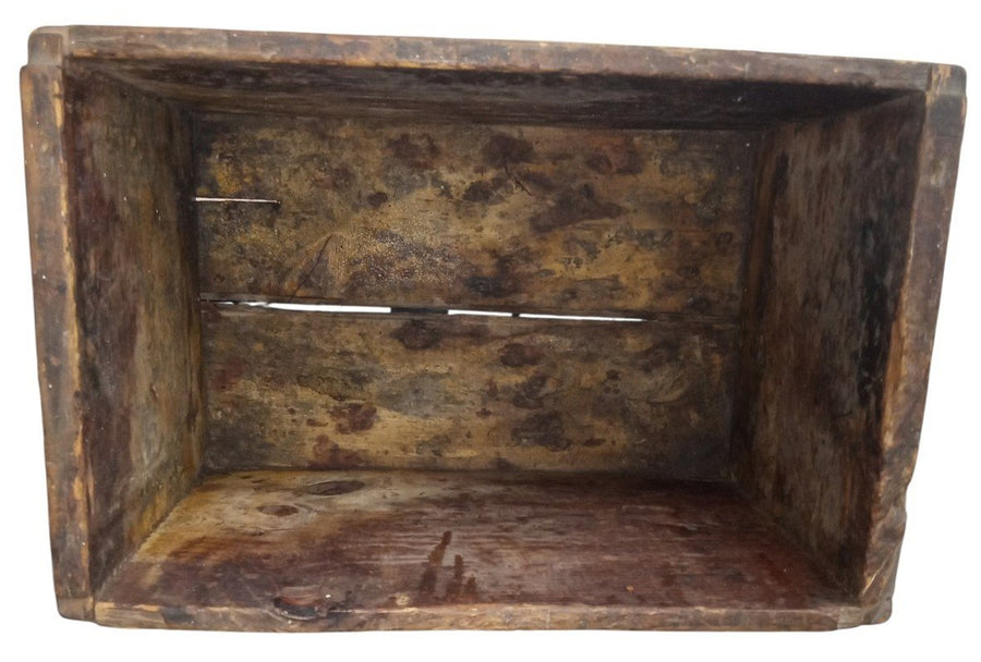 Winchester Wooden Ammunition Crate Antique Collectible Decorative Storage