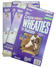 Jackie Robinson Crispy Wheaties 50th Anniversary Boxes Flat 1997 Baseball