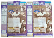 Jackie Robinson Crispy Wheaties 50th Anniversary Boxes Flat 1997 Baseball