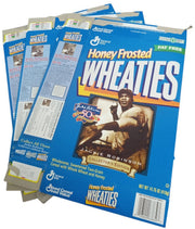 Jackie Robinson 50th Anniversary Honey Frosted Wheaties Boxes Flat 1997 Set Of 3