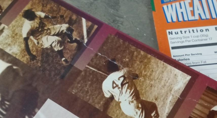 Jackie Robinson 50th Anniversary Wheaties Boxes Flat 1997 Set Of 4 Baseball