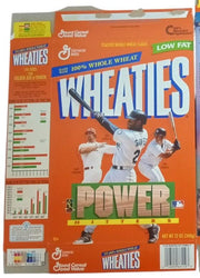 Wheaties Boxes Flat Baseball 1999 World Series & 1998 Power Hitters Sports